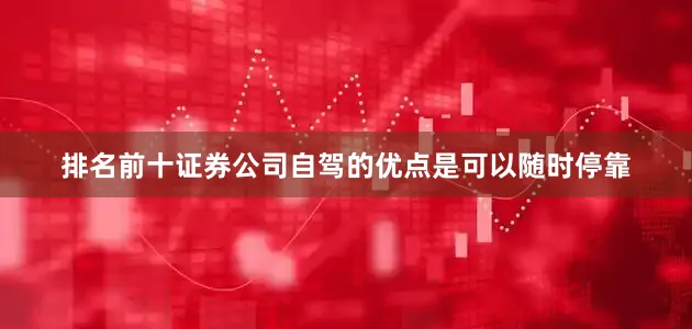 排名前十证券公司自驾的优点是可以随时停靠